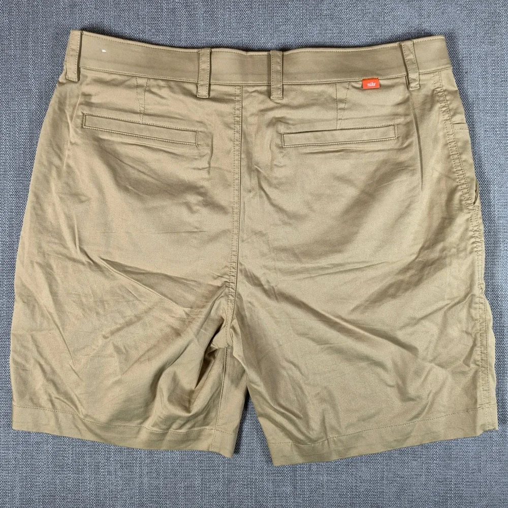 4 Pack! Nike Grip Waist Chino Shorts Mens 36/7 Tan Grey Black Stretch Dri-FIT